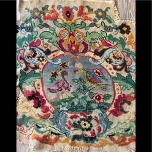 Vintage | Needlepoint Tapestry Panel